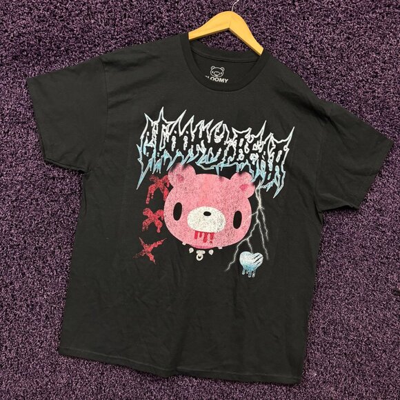 Gloomy Bear Metal Style T-Shirt Size Extra Large - Picture 3 of 5